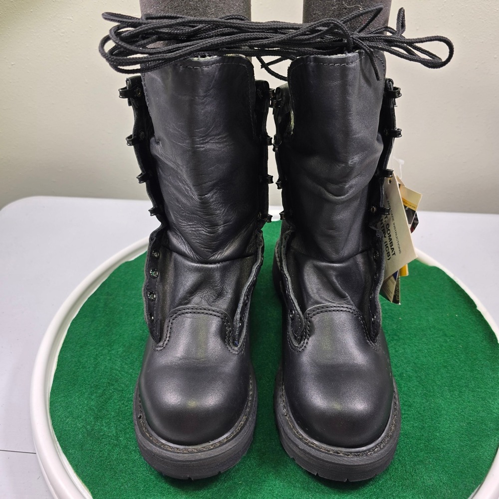 Belleville GICB Black Leather Gore-Tex Infantry Combat Boots Mens 6W USA NWT